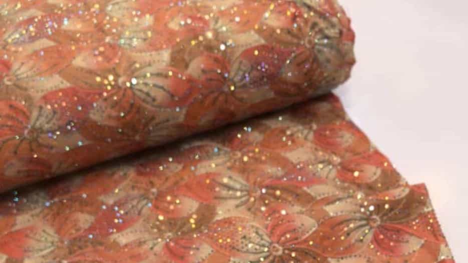 فروش عمده و متری پارچه لباس شب مجلسی