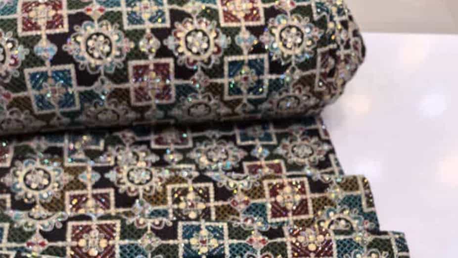 فروش پارچه سوزن دوزی مانتویی